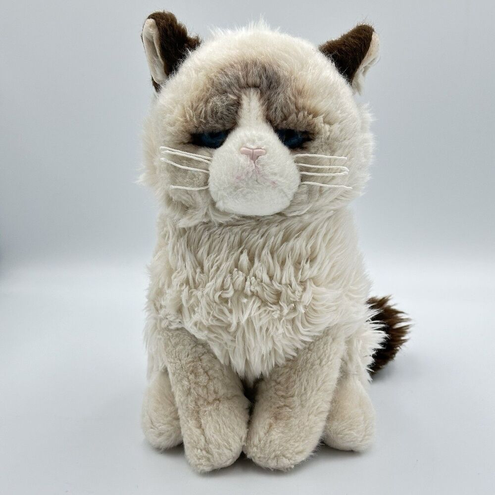 Gund Grumpy Cat Plush Kitty Blue Eyes Stuffed Animal Toy 10" 4040133 with Tag
